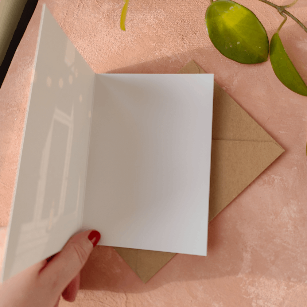 Ikkunalla | Avattava joulukortti