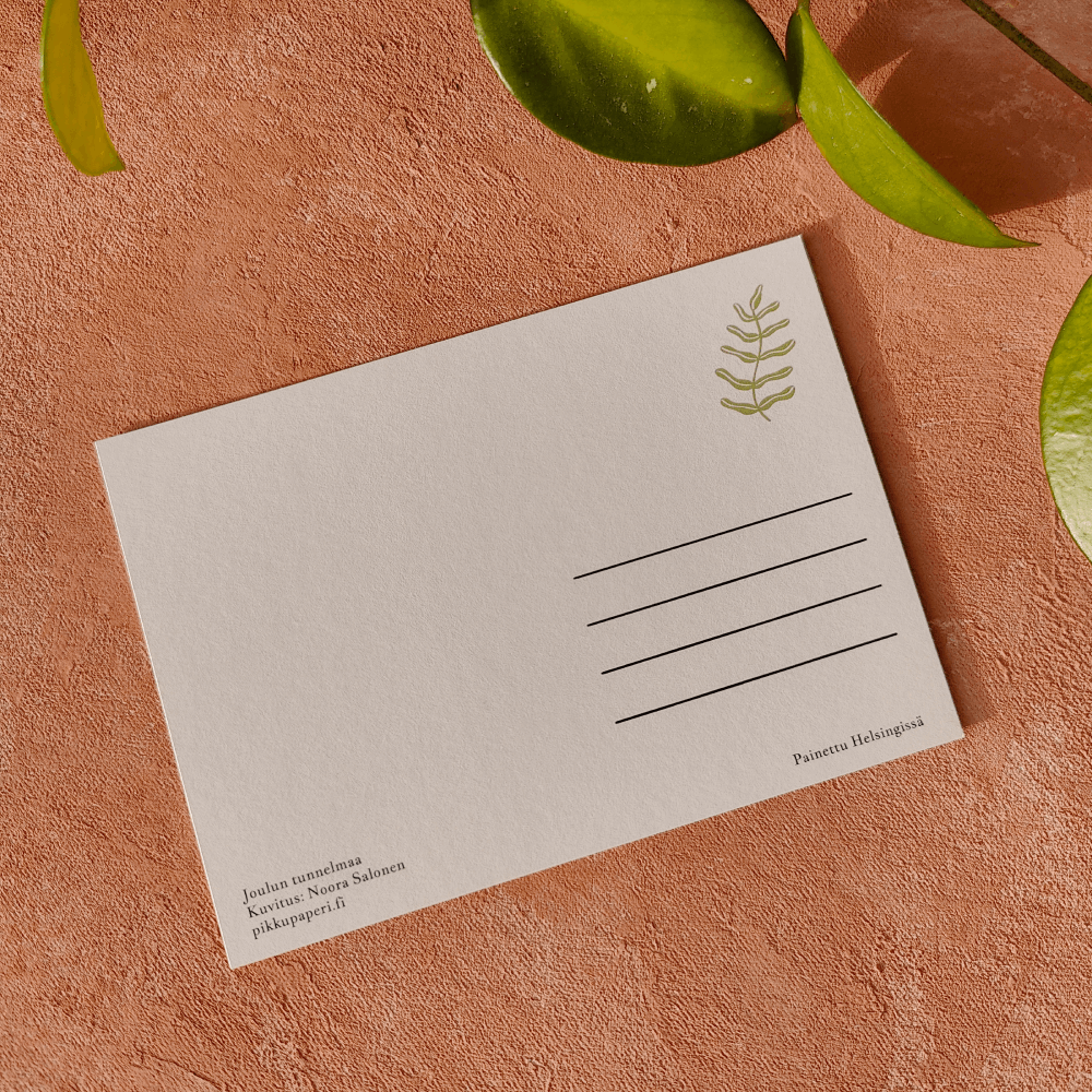 Joulun tunnelmaa | Joulukortti