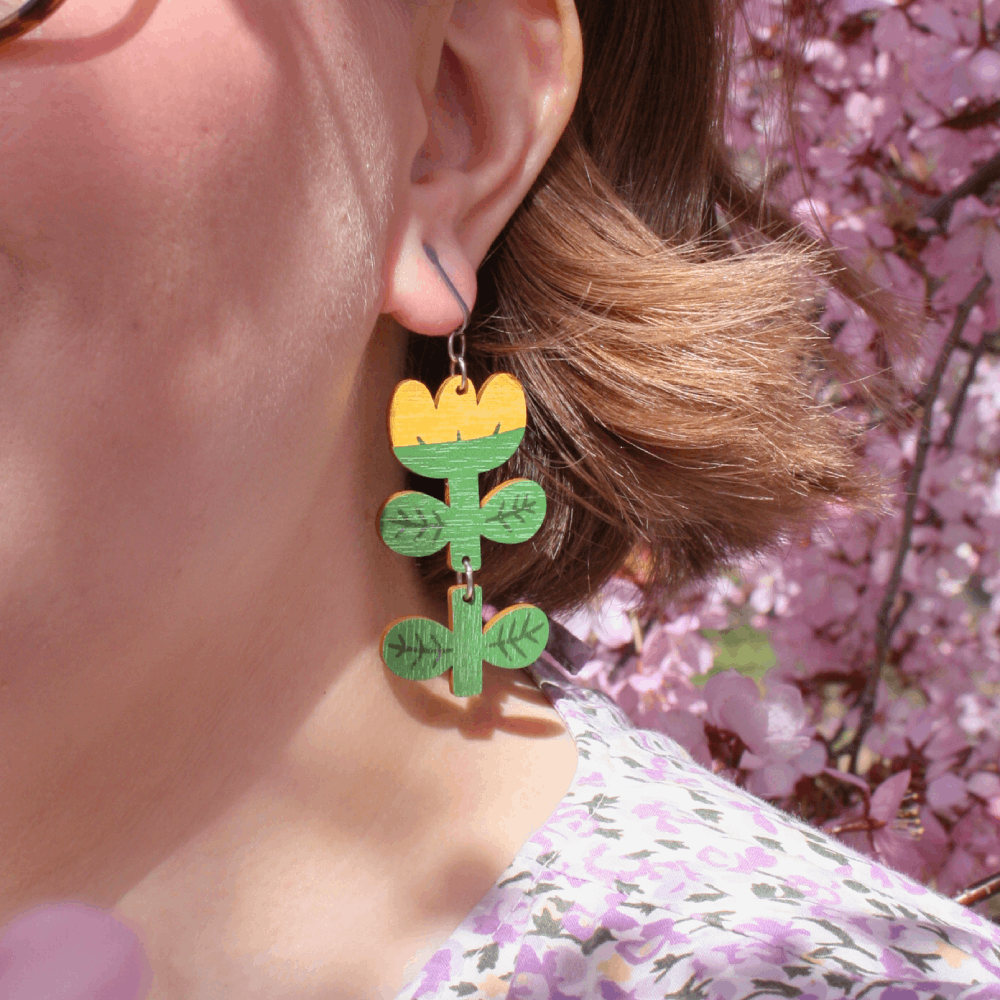 Kullannuppu | 2-laatuiset korvakorut