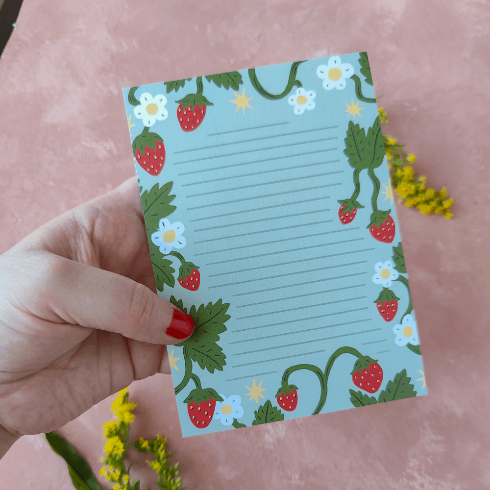 Mansikka | Lehtiö A6