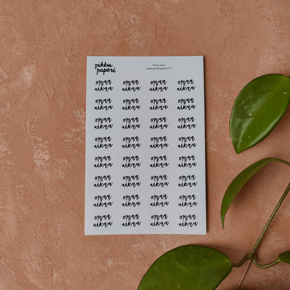 Oma aika | Tarra-arkki