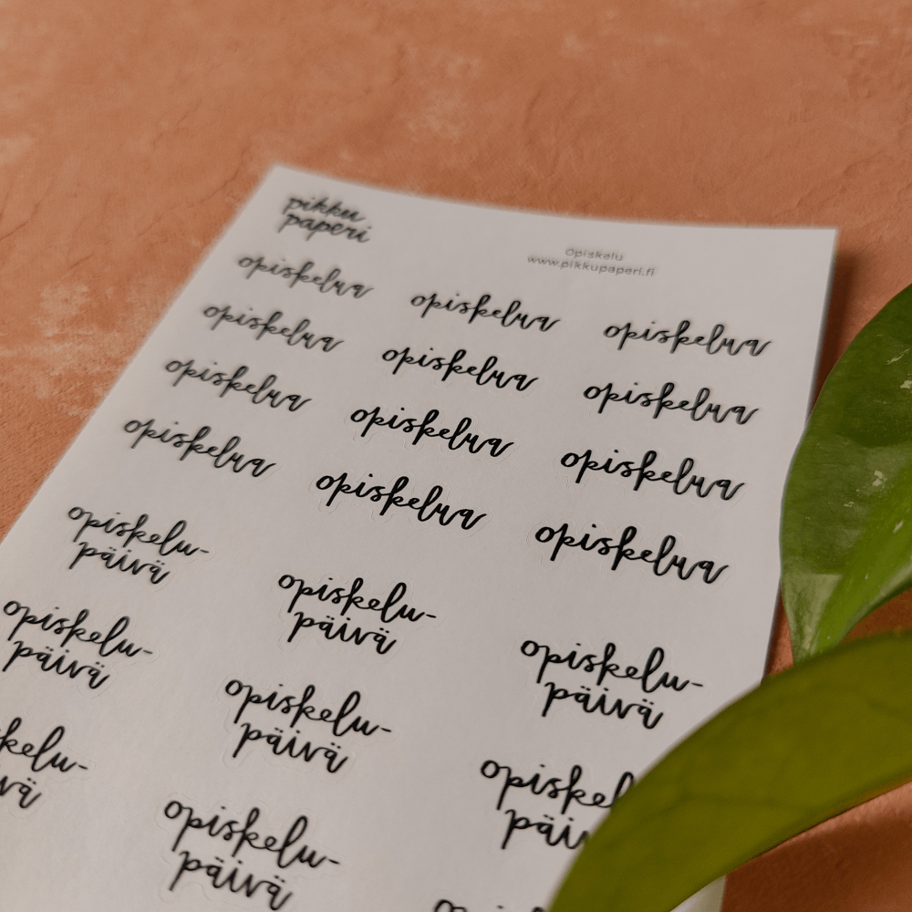 Opiskelu | Tarra-arkki