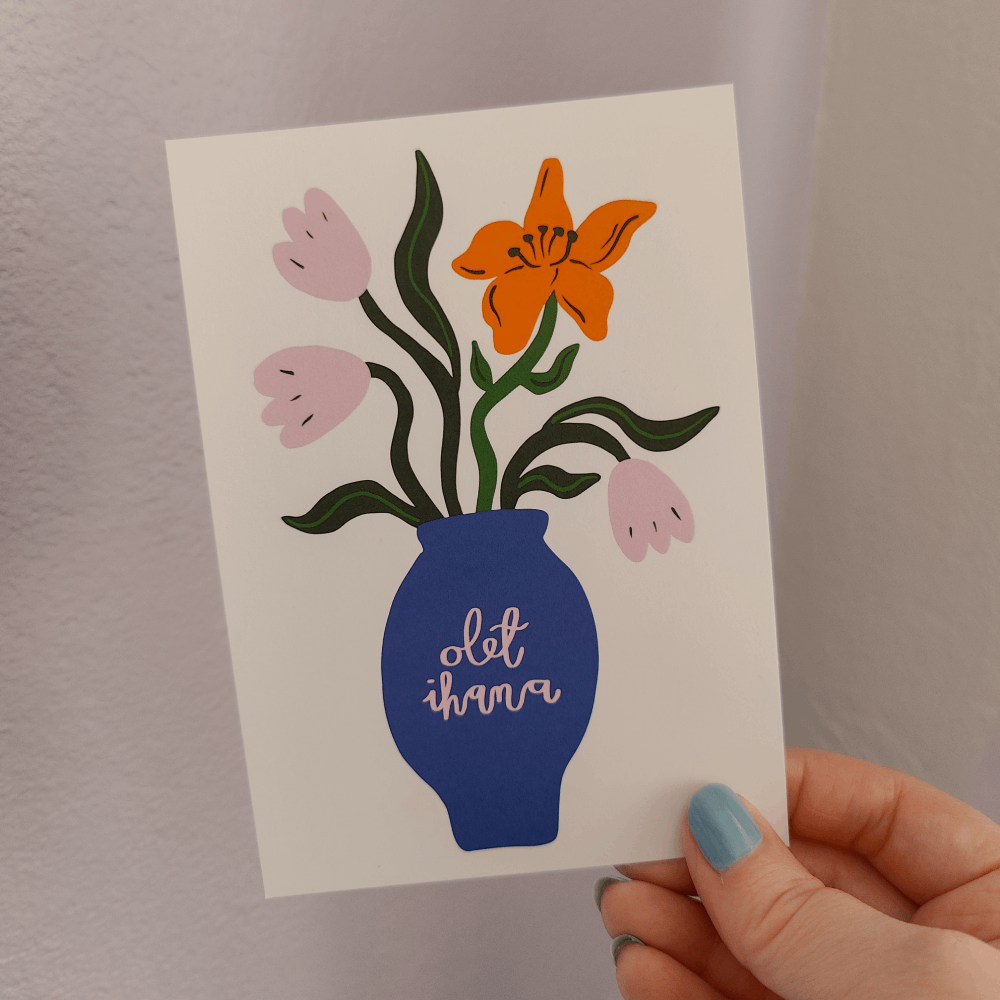 Olet ihana | Postikortti