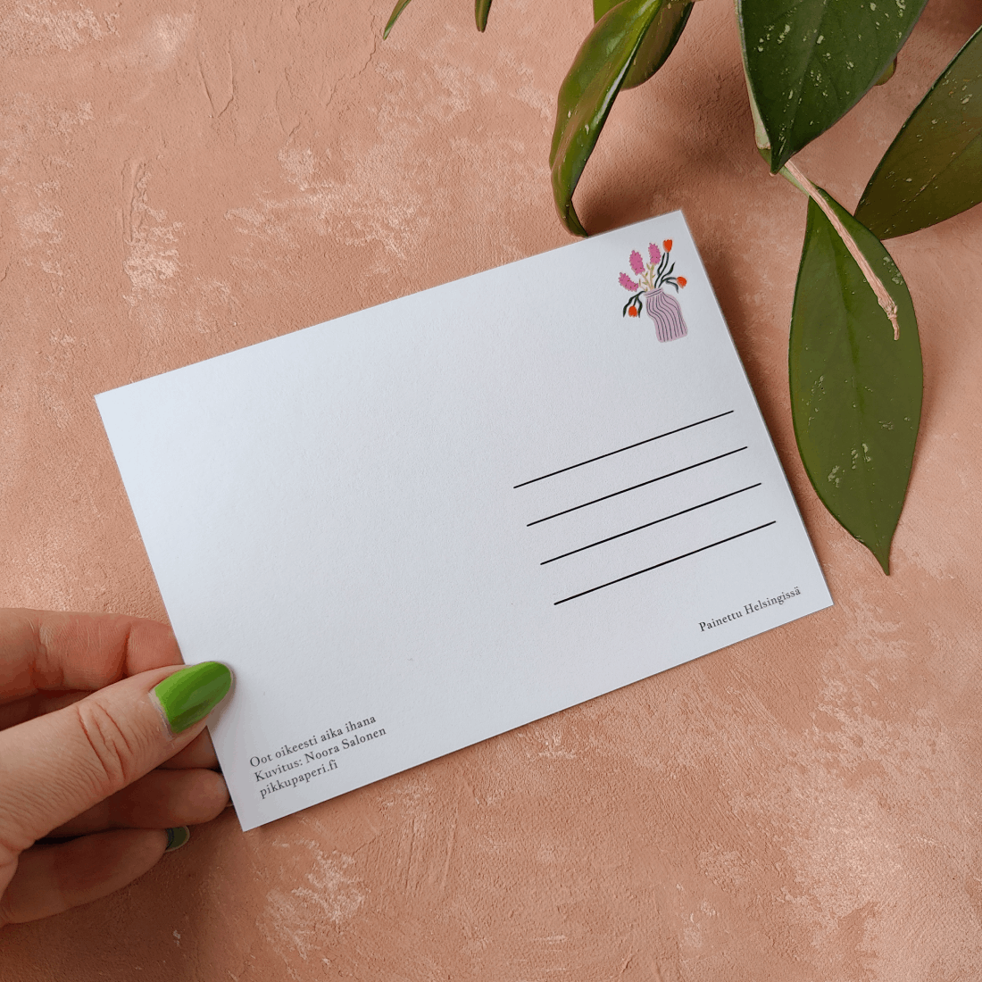 Oot oikeesti aika ihana | Postikortti