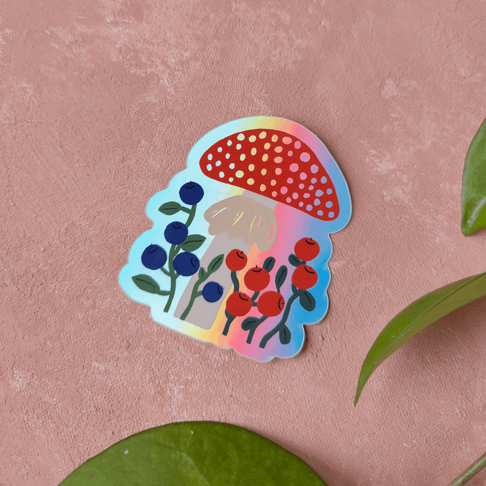 Kärpässieni | Holograafinen tarra