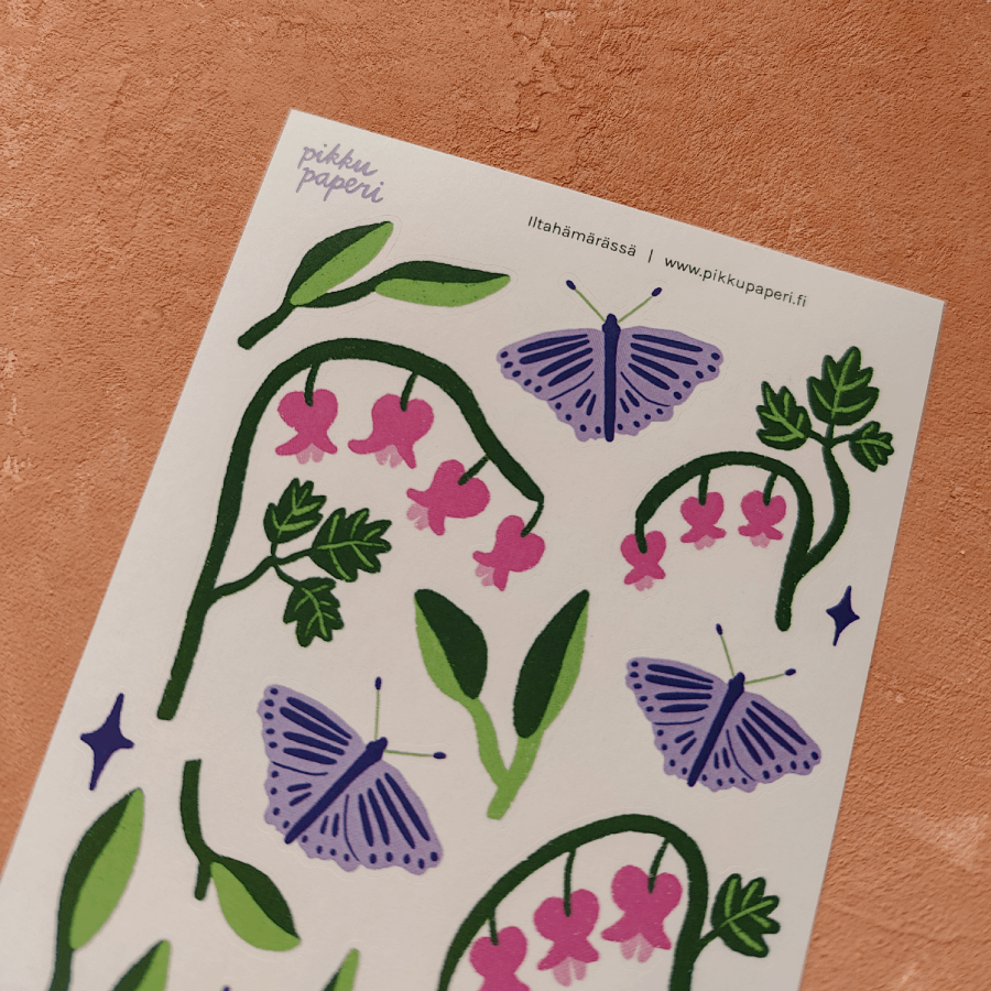 Iltahämärässä | Tarra-arkki