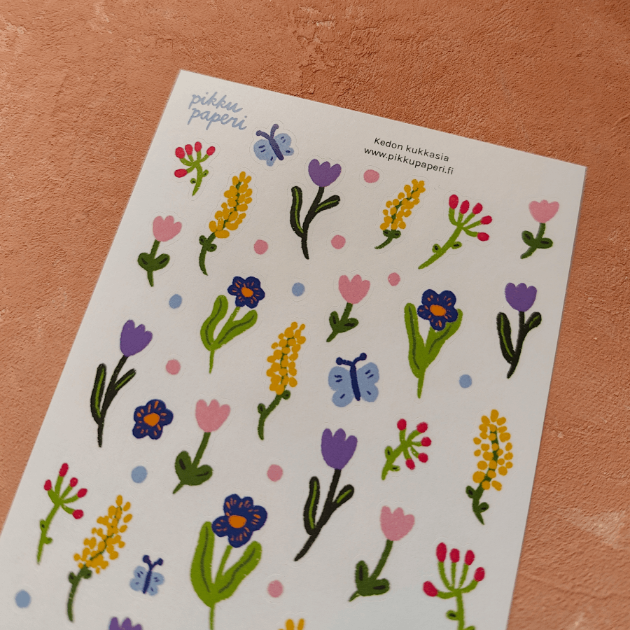 Kedon kukkasia | Tarra-arkki