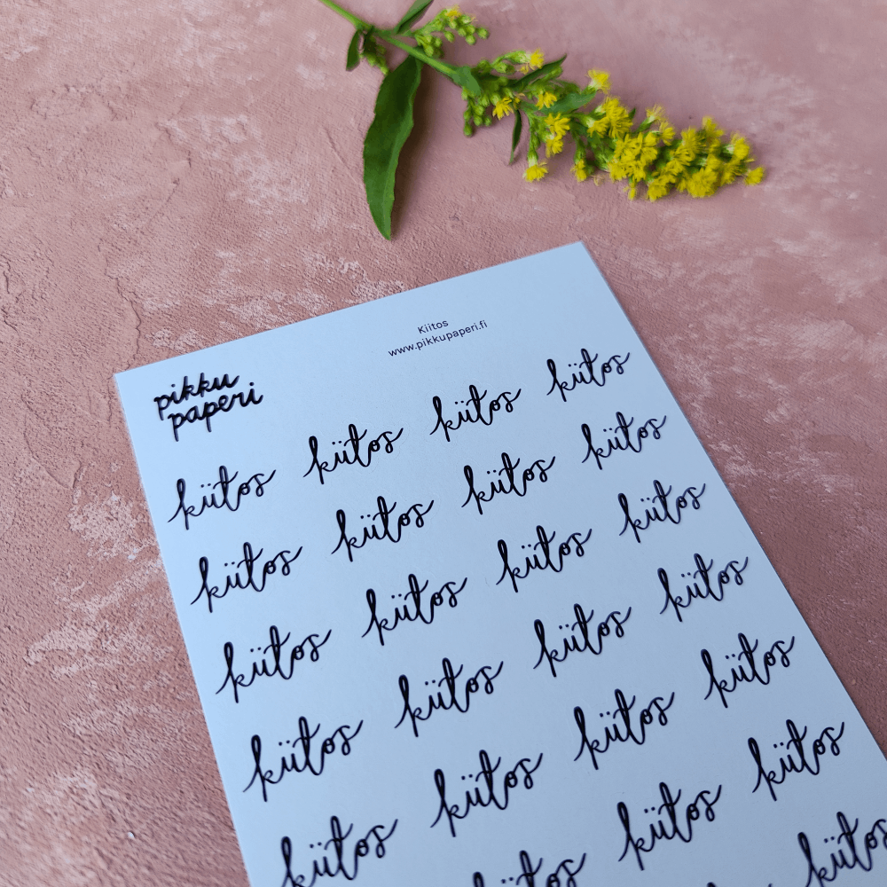 Kiitos | Tarra-arkki