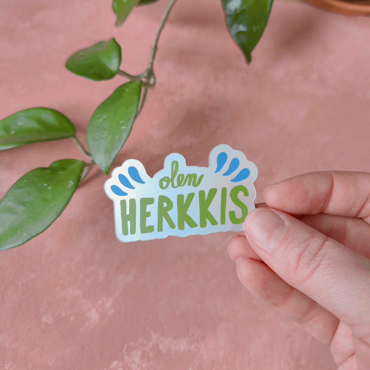 Herkkis | Mattaholograafinen tarra