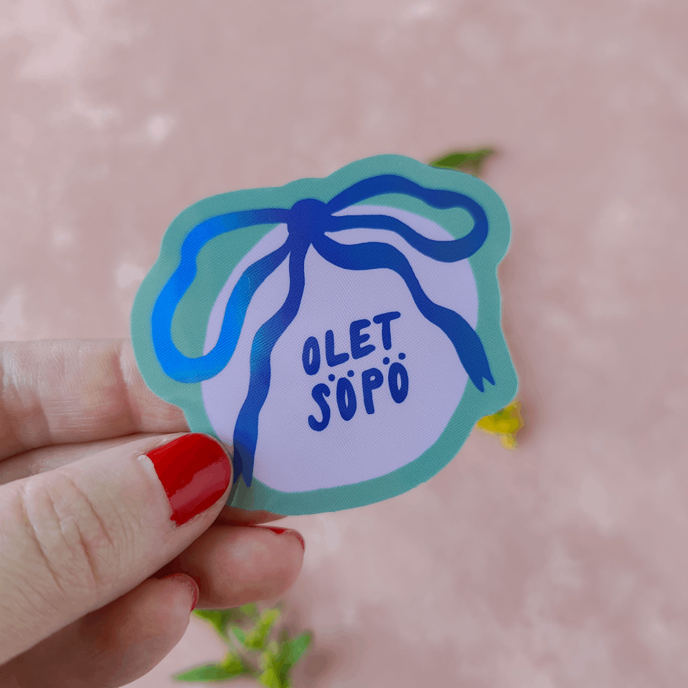 Olet söpö | Holograafinen tarra