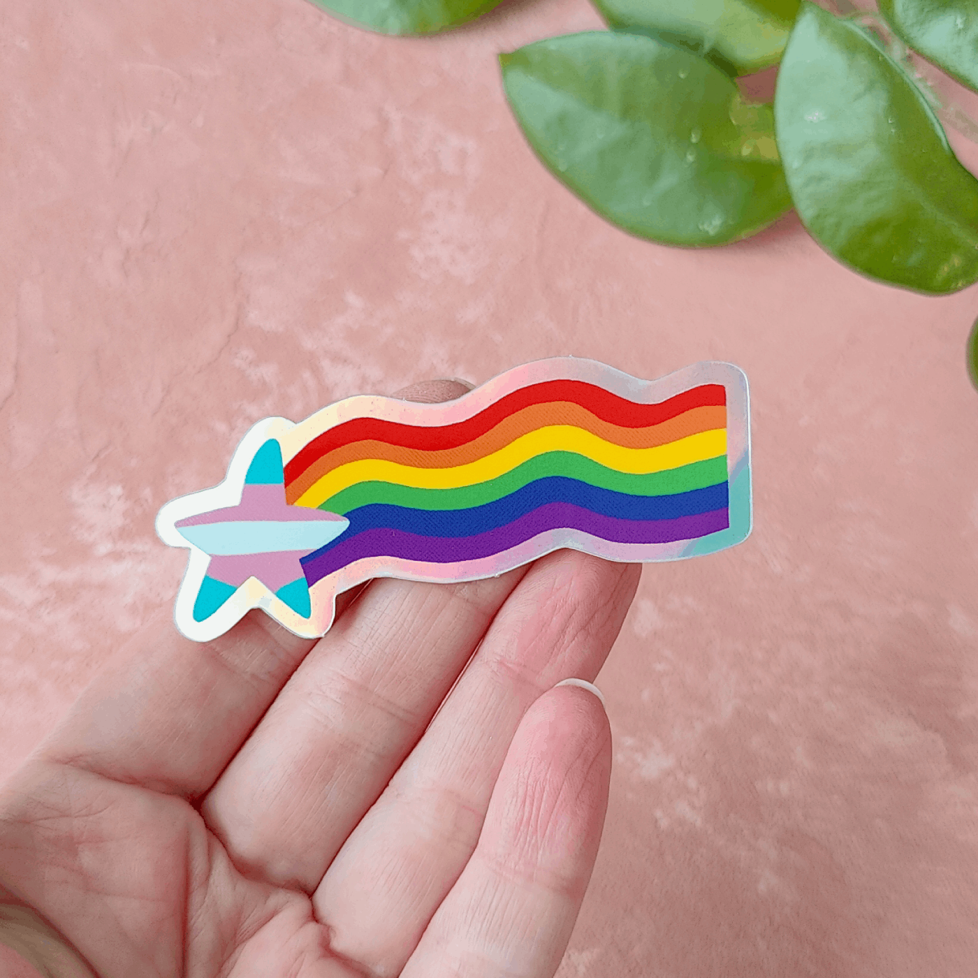 Shooting Star | Holograafinen tarra