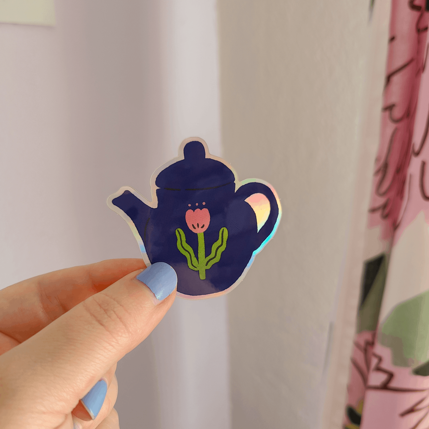 Teepannu | Holograafinen tarra