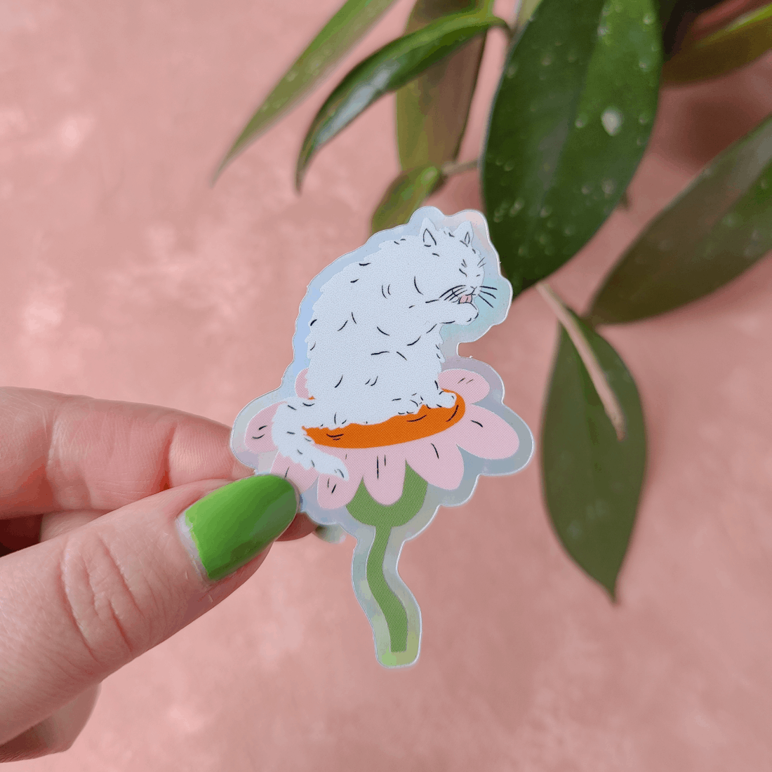 Kissanpäivät | Holograafinen tarra