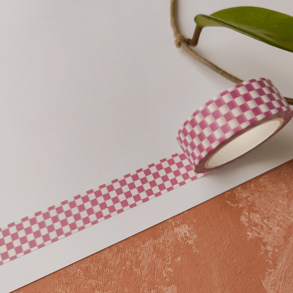 Pinkki ruutu | Washiteippi