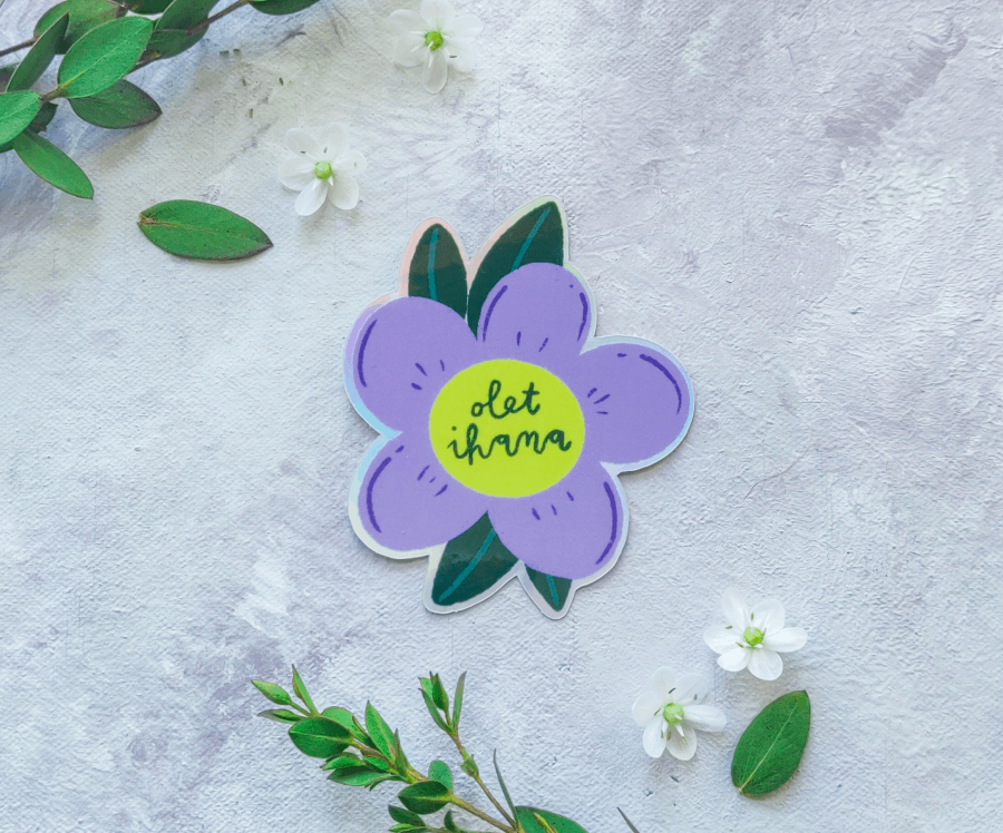 Olet ihana | Holograafinen tarra