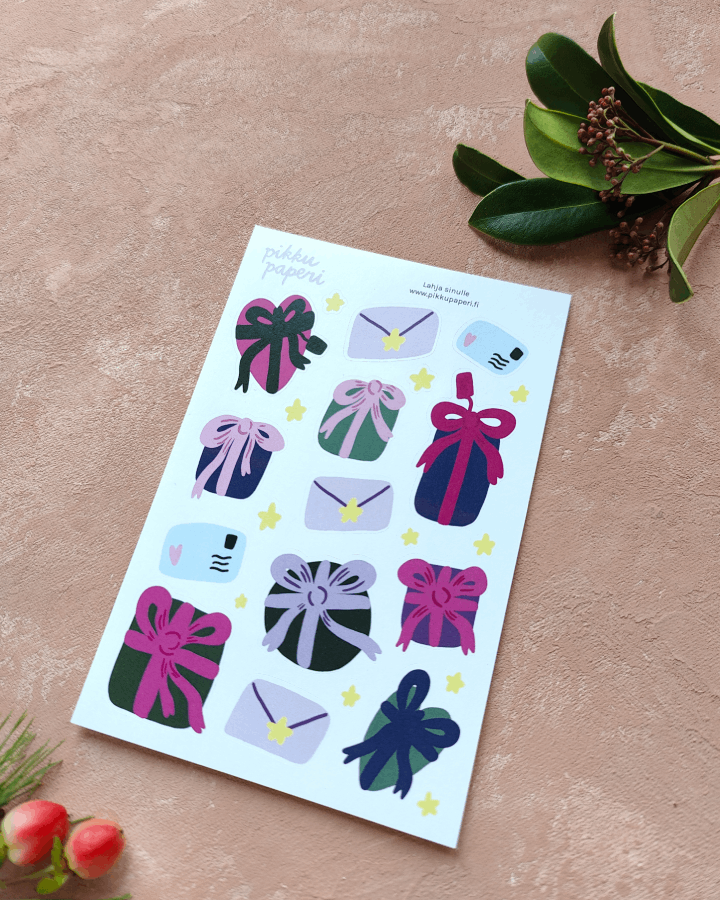 Lahja sinulle | Tarra-arkki