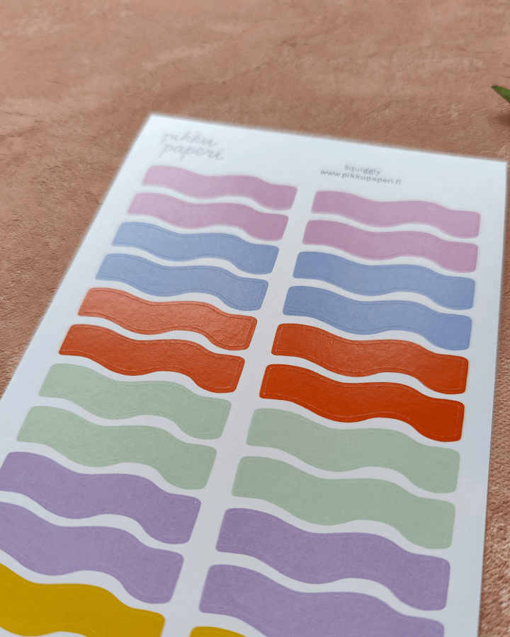 Squiggly | Tarra-arkki