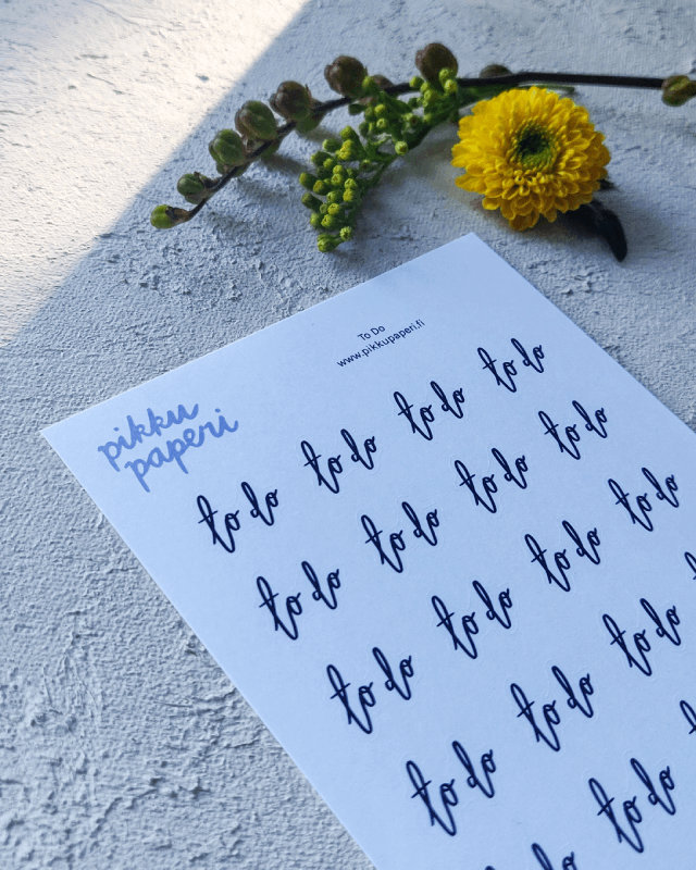 To Do | Tarra-arkki