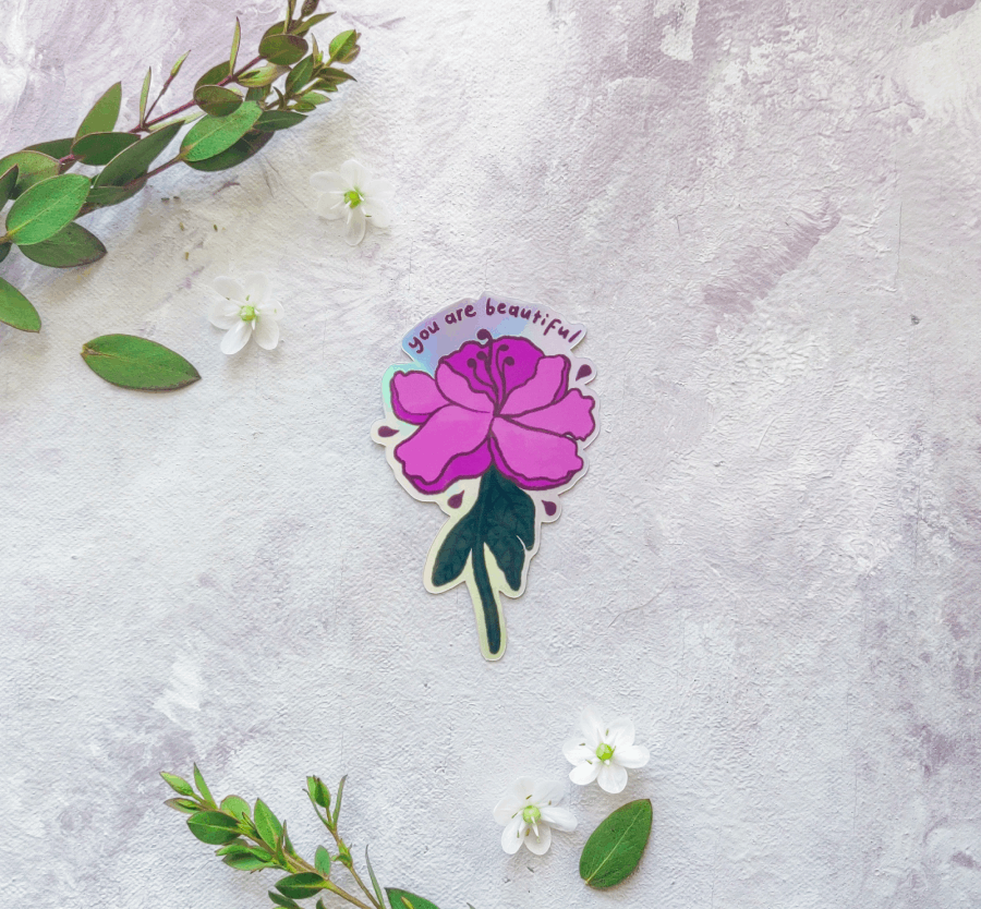 You are beautiful | Hologrammitarra