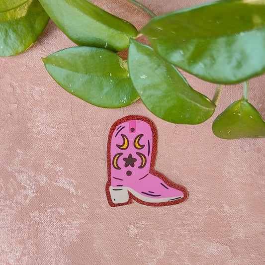 Pinkki buutsi | Glittertarra