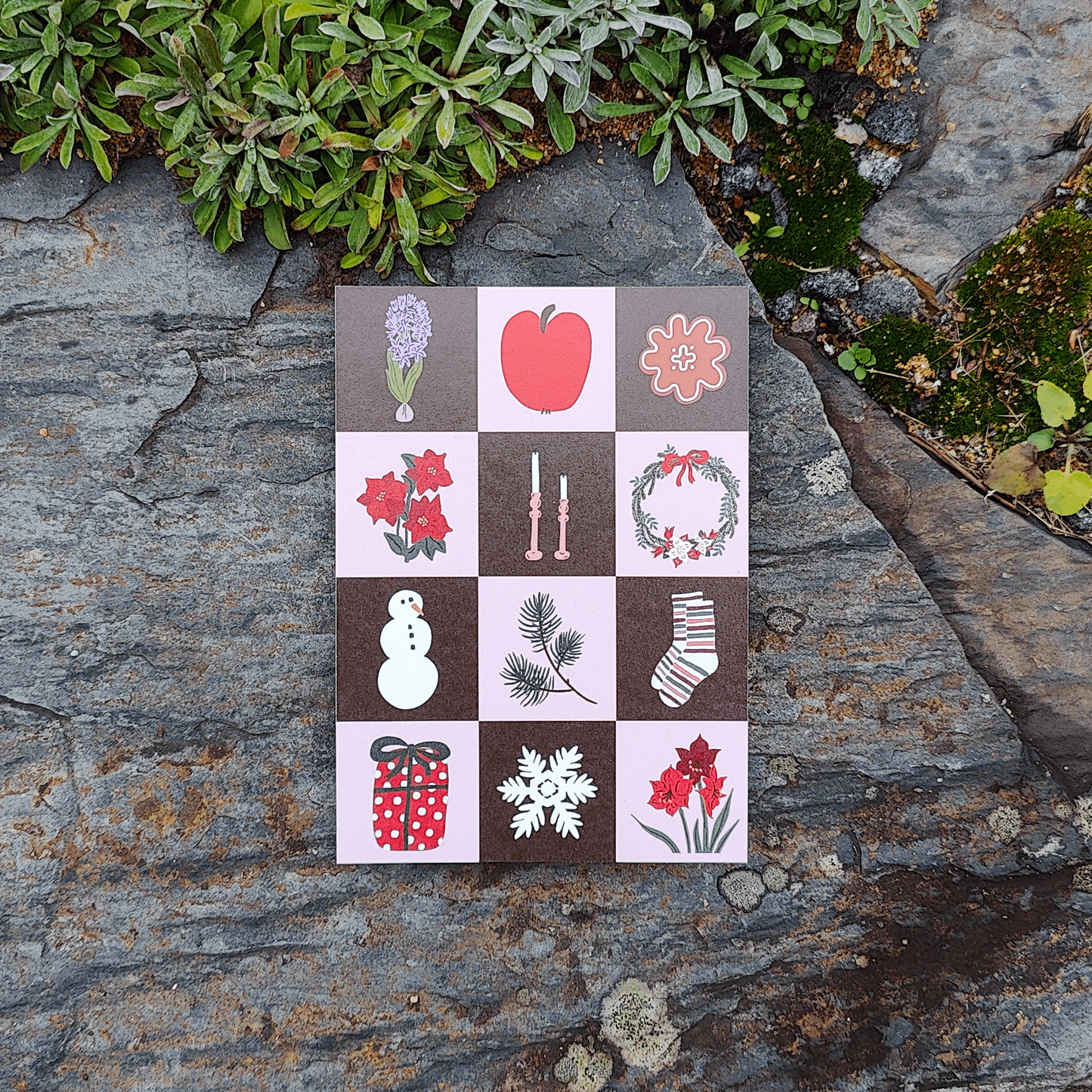 Jouluruudukko | Joulukortti