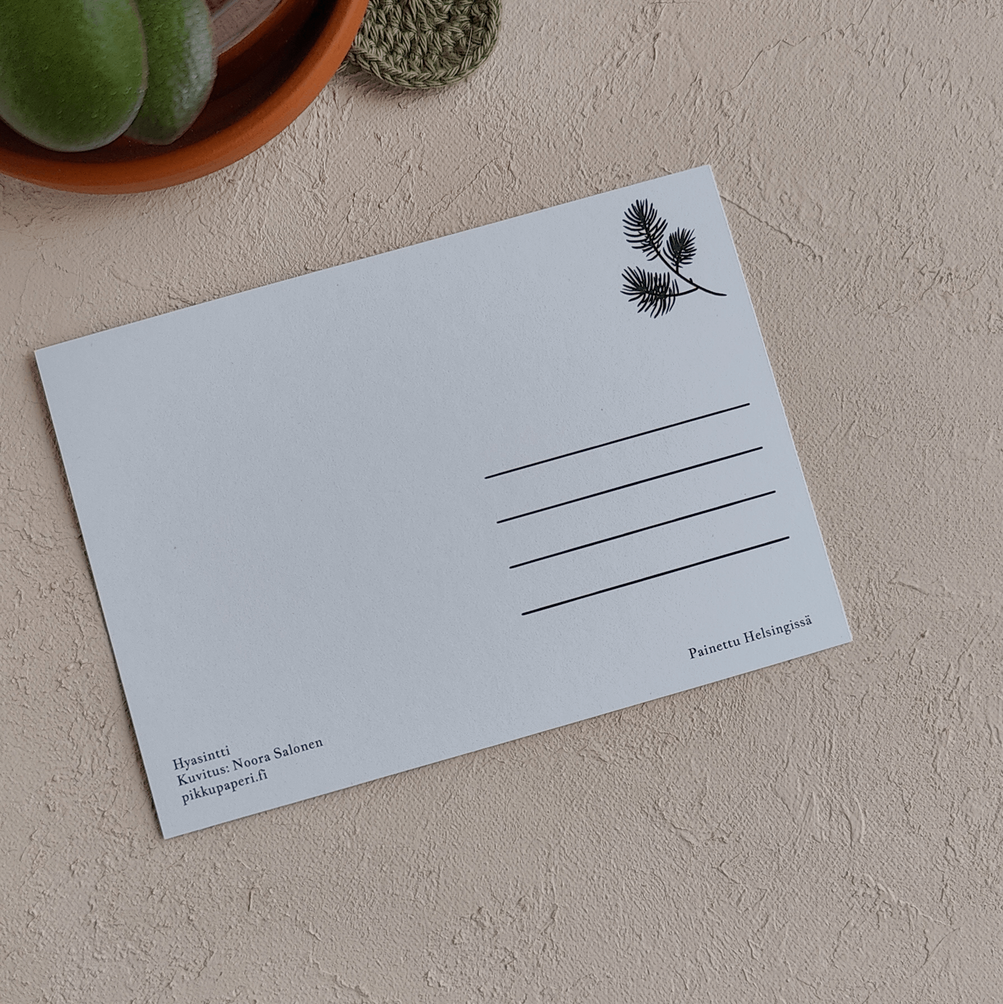 Hyasintti | Joulukortti