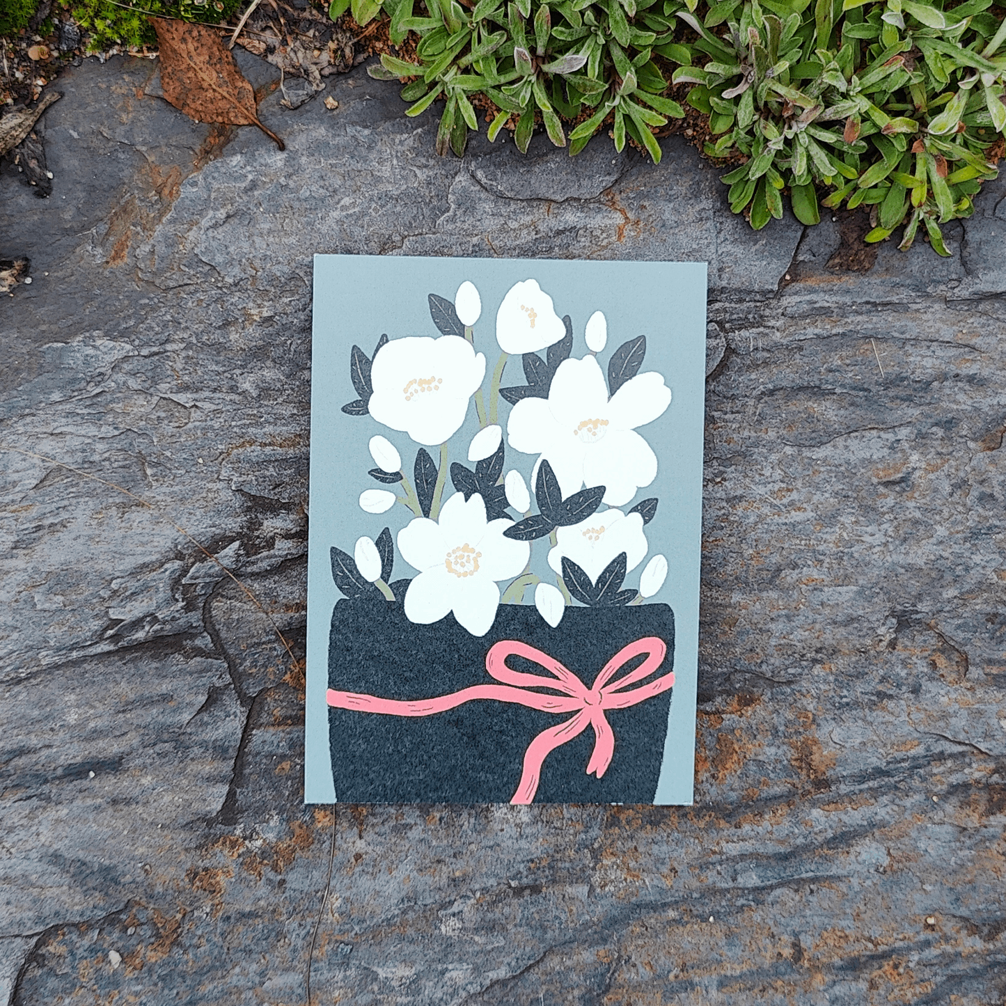 Jouluruusu | Joulukortti