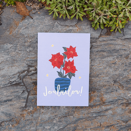 Joulutähti | Joulukortti