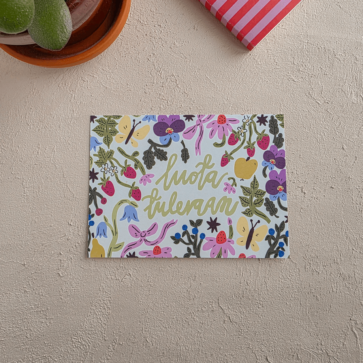 Luota tulevaan | Postikortti