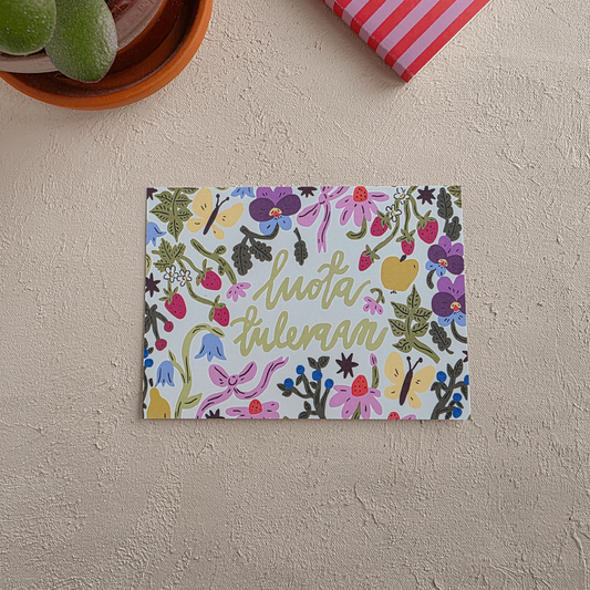 Luota tulevaan | Postikortti