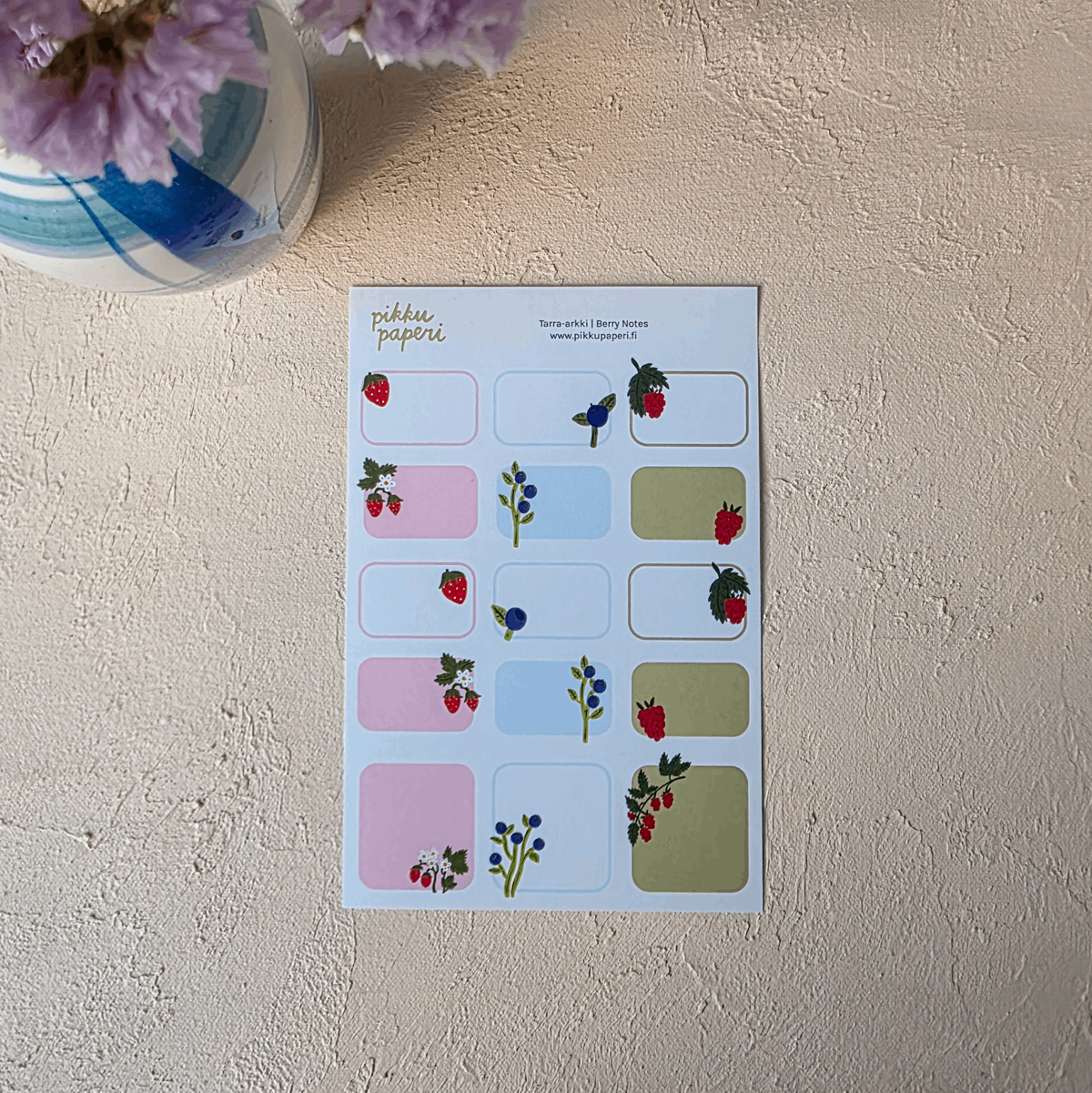 Berry Notes | Tarra-arkki