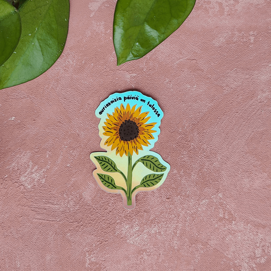 Aurinkoisia päiviä | Holograafinen tarra