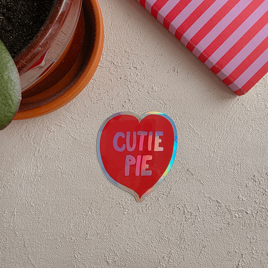 Cutie Pie | Holograafinen tarra