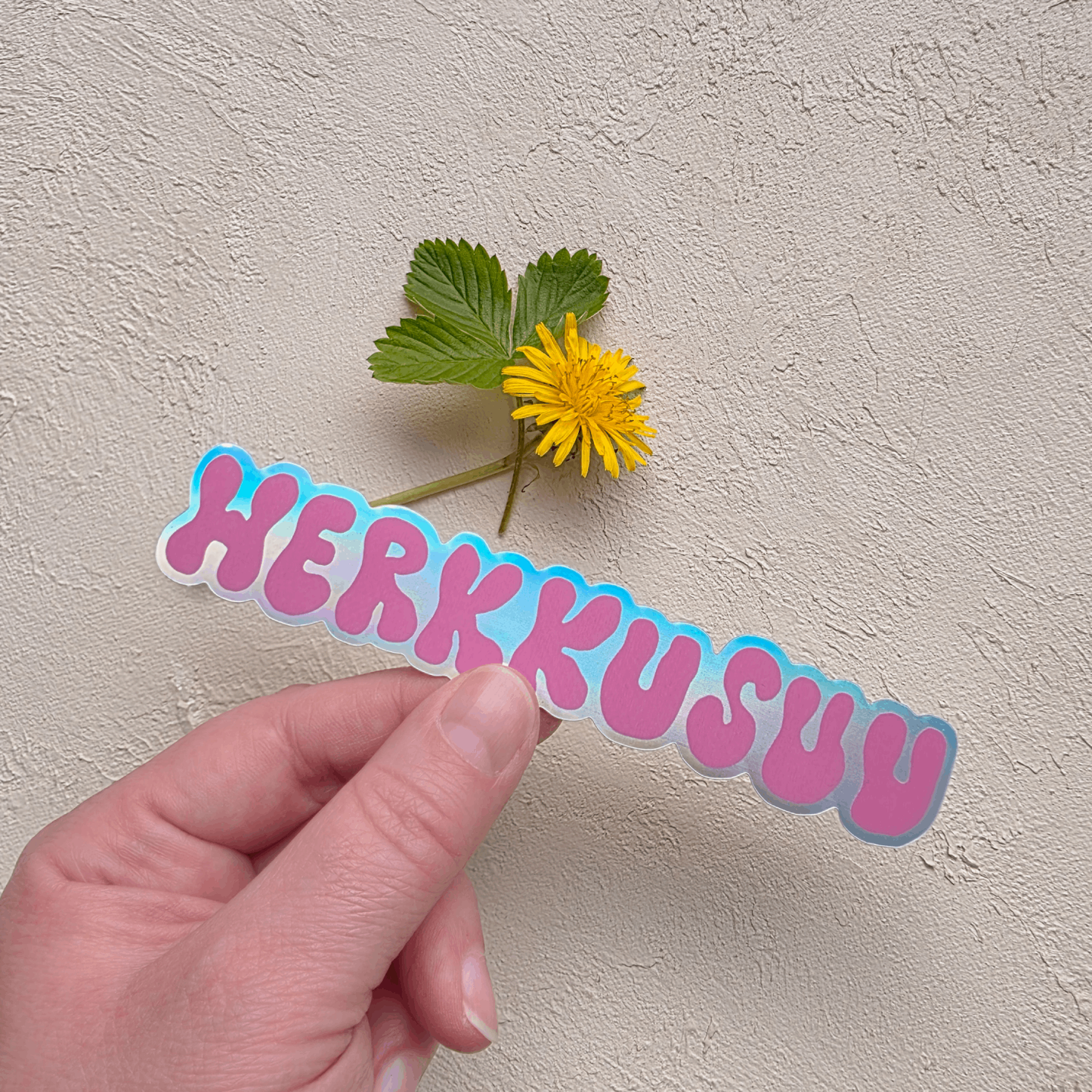 Herkkusuu | Holograafinen tarra