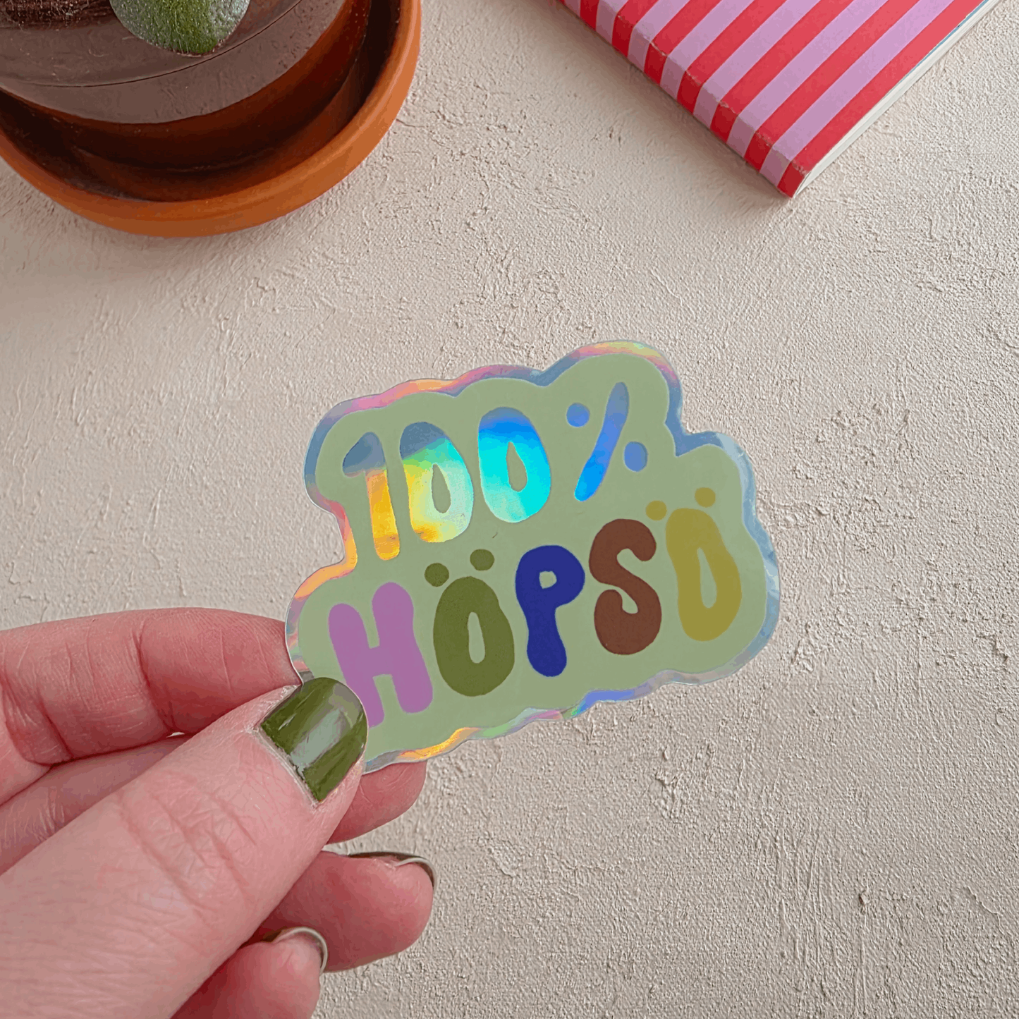 Höpsö | Holograafinen tarra