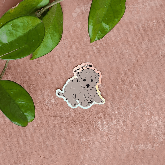 Minä pärjään | Holograafinen tarra