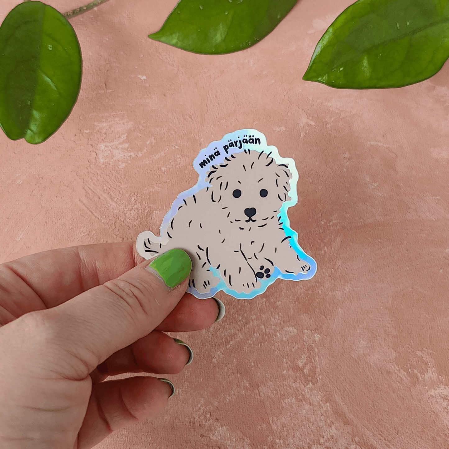 Minä pärjään | Holograafinen tarra