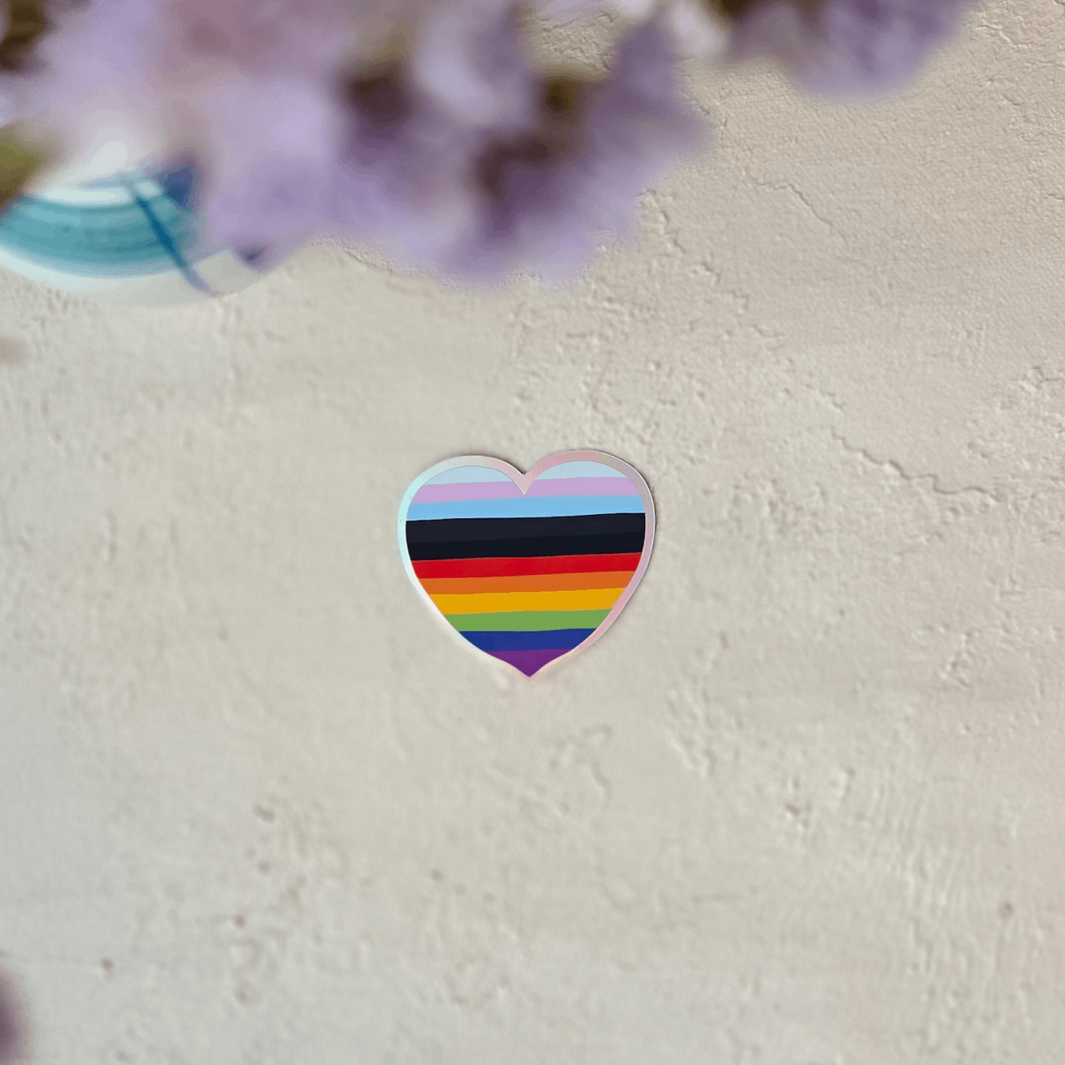 Pride Heart | Holograafinen tarra