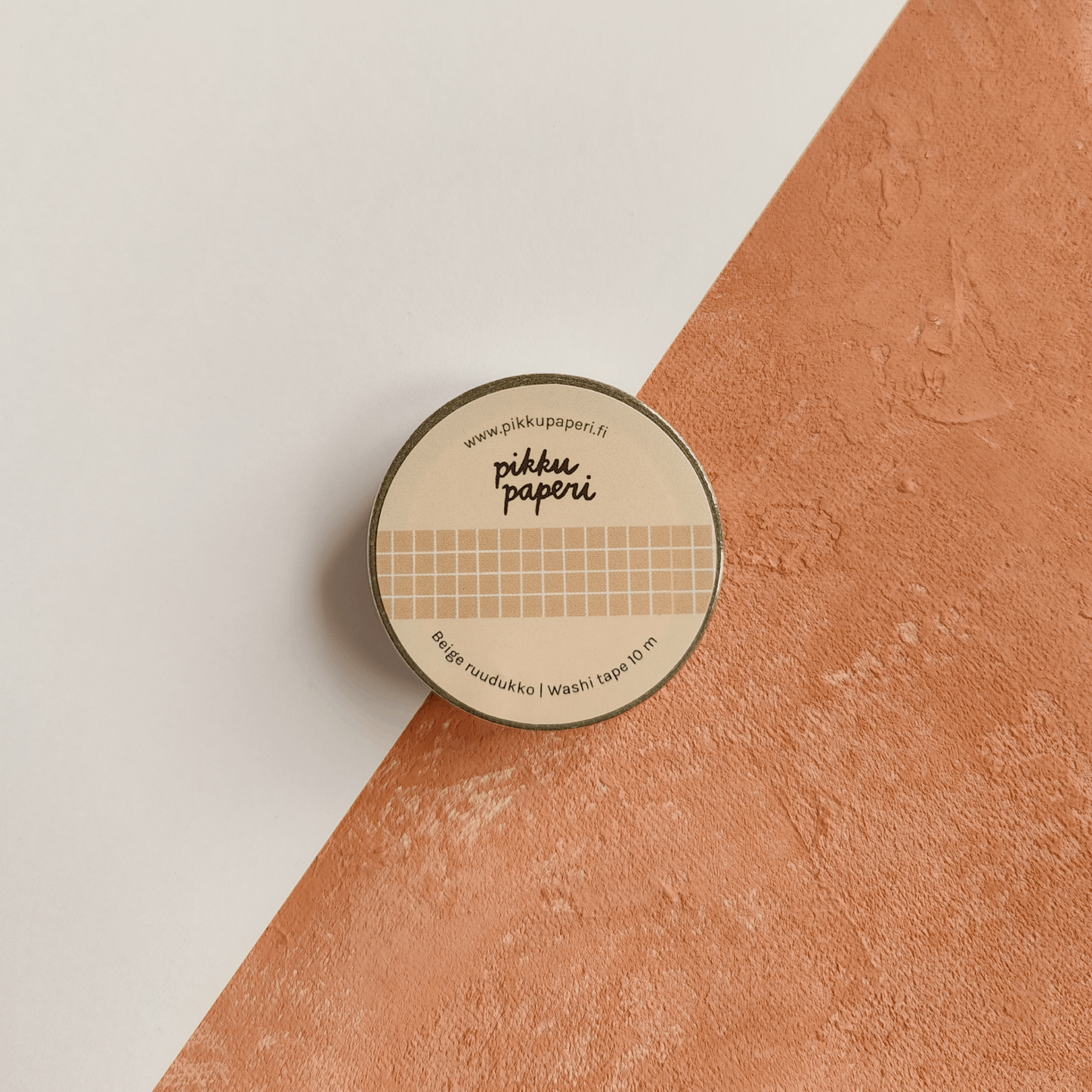 Beige ruudukko | Washiteippi